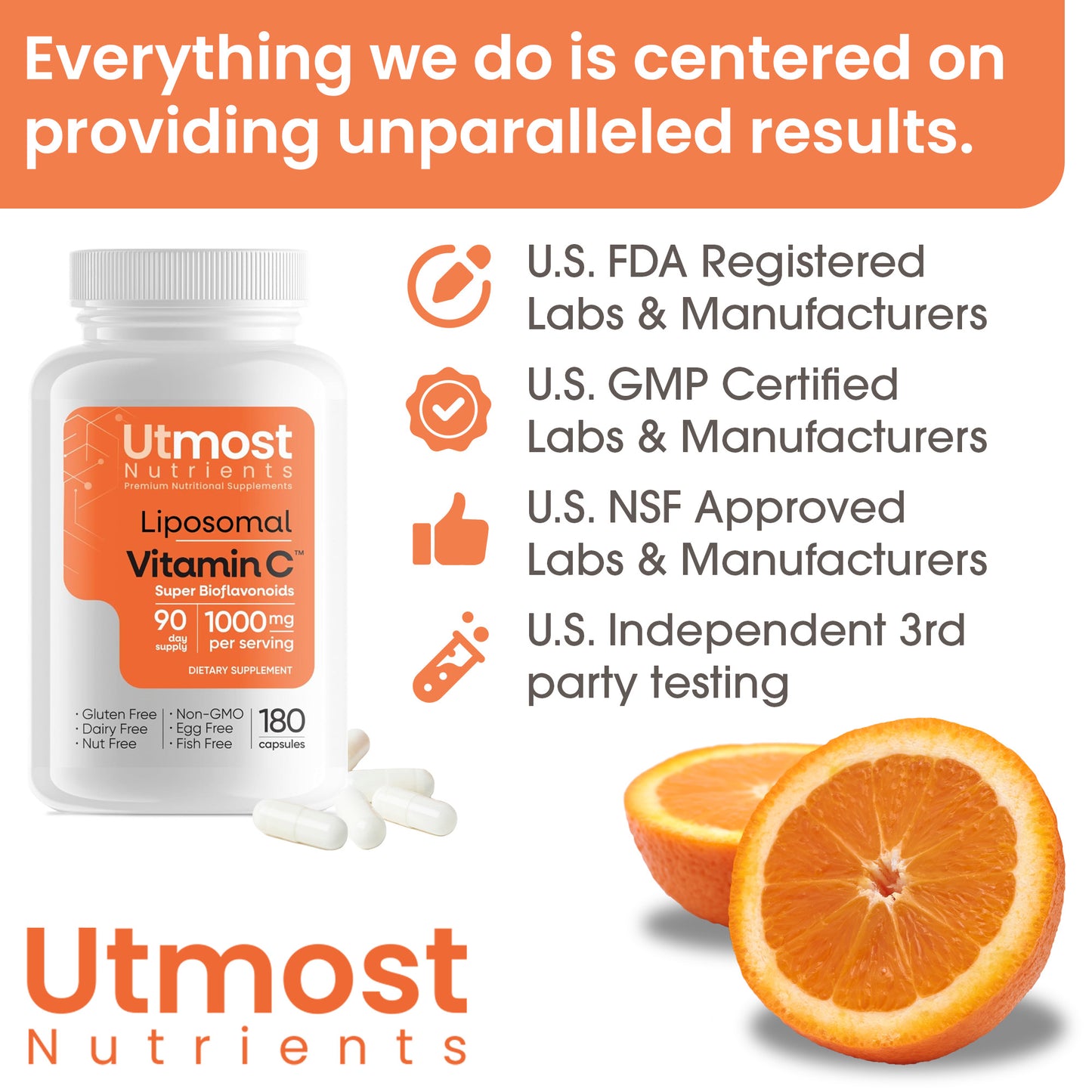 Liposomal Vitamin C with Super Bioflavonoids