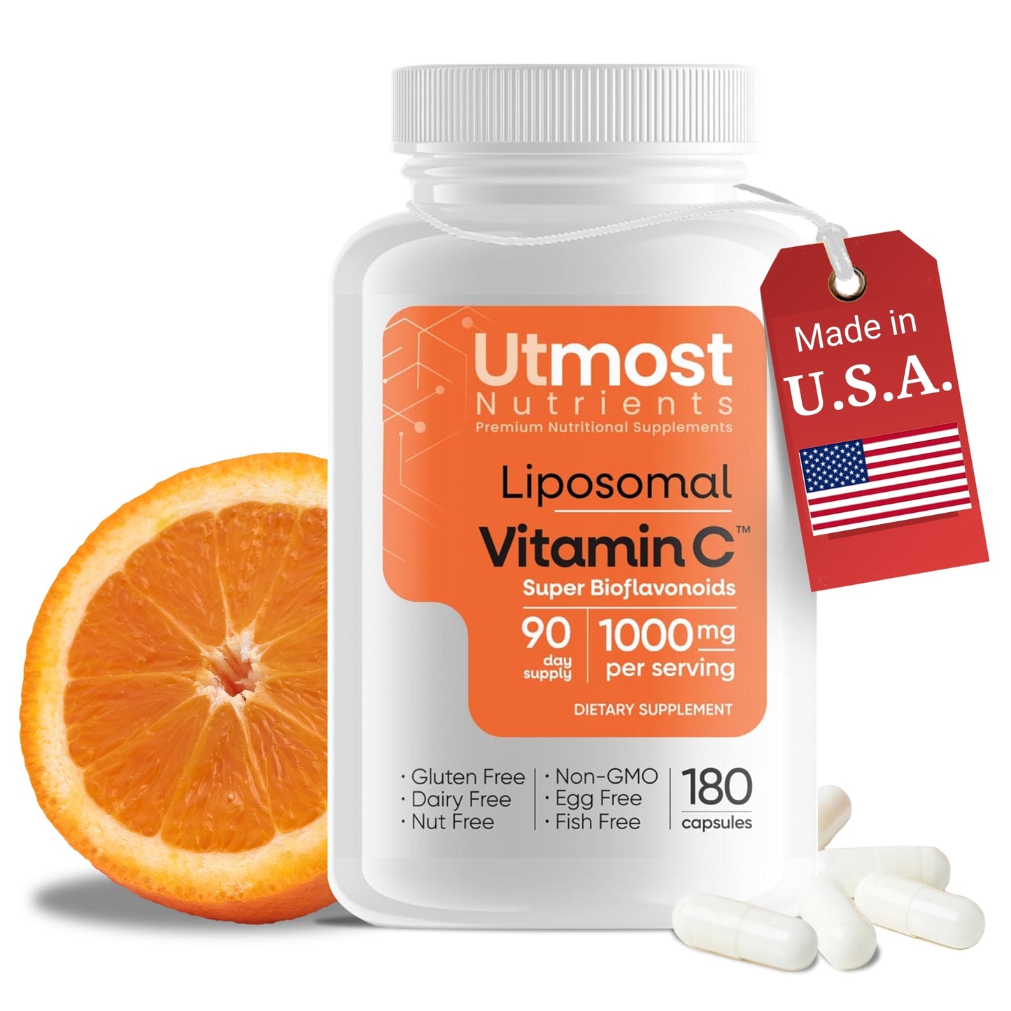 Liposomal Vitamin C with Super Bioflavonoids